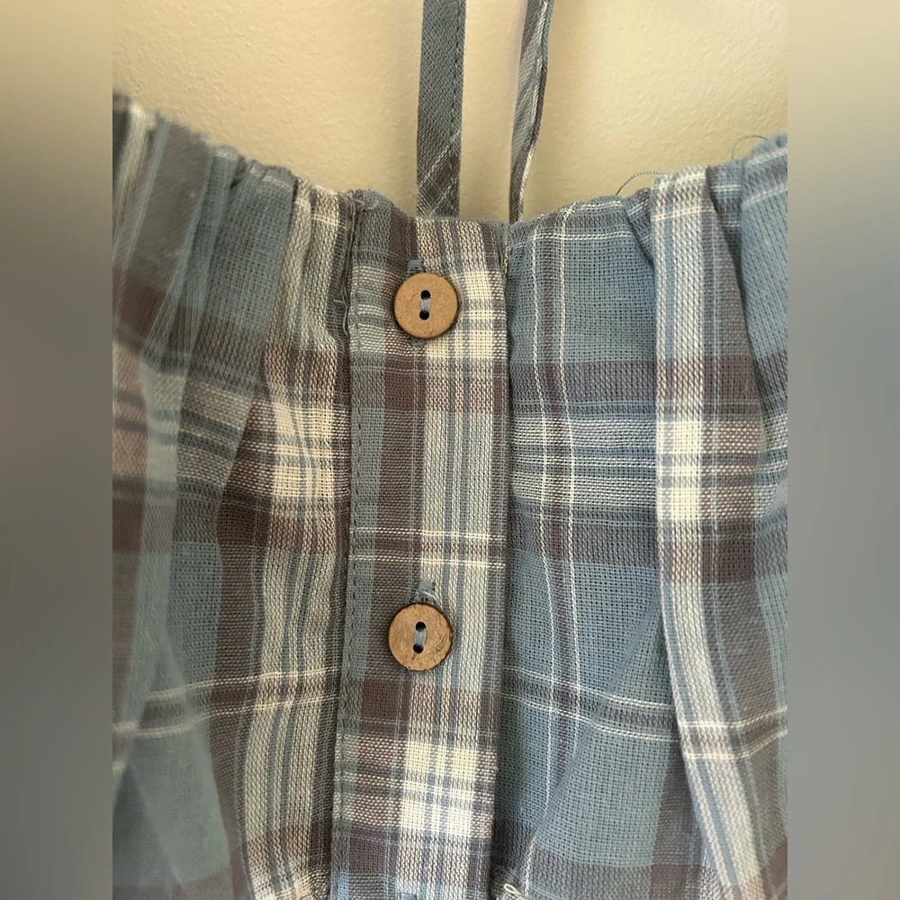 Dress Forum LA (Apricot Lane) Plaid Ruffle Crop Top
Size: Medium
NWT - Picture 4 of 10